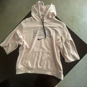 NIKE LIGHT PINK HOODIE